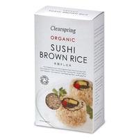 Clearspring Sushi ris eko (brunt) - 500 g