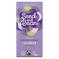 SeedandBean Mörk choklad 72% med lavendel eko - 85 g