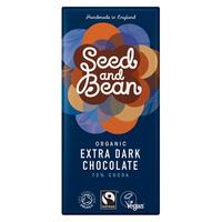 Seed and Bean Mörk choklad 72% eko - 85 g