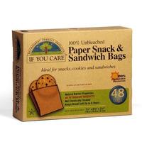 If You Care Paper Sandwich and Snack Bags 48 st
