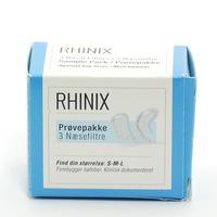 Rhinix Näsfilter - provförpackning 3 st