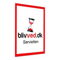 Blivved Servett - 1 st