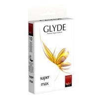 Glyde vegan kondomer i naturgummi - Super max