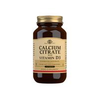 Solgar Calcium Citrate + D3 - 240 tabletter