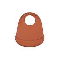 Tiny Tot haklapp av silikon - ockra