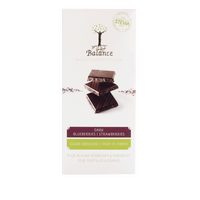 Balance Stevia Choklad Mörk Blåbär/Jordgubb - 85 g