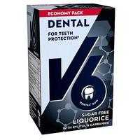 V6 Dental Liqourice - 50 st