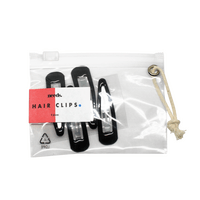 Needs Hårspänne brun/sort - 4 st