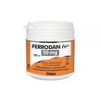 Ferrodan Fe2+ 50 mg - 120 tabletter
