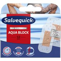 Salvequick Aqua Block Plåster - 12 st