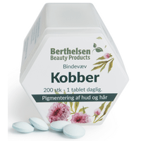 Berthelsen Koppar - 200 tabletter