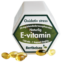 Berthelsen E-vitamin 30 mg - 150 kapslar
