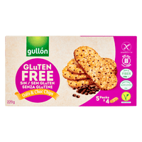 Gullón Glutenfria Havrekex med Choko Chips - 220 g