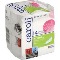 Caroli Sanitetsbinda Normal med vingar - 14 st