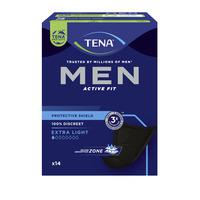 TENA Men Active Fit Protective Shield Inkontinensskydd - 14 st