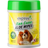 Espree Ear Care Aloe Wipes - 60 st