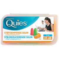 Quies öronproppar skum 3 par i en ask - 1 ask