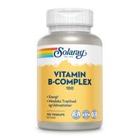 Solaray Vitamin B-Complex 100 - 100 kapslar