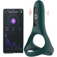Magic Motion App-Styret Vibrerande Penisring - Rise