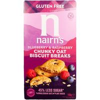 Nairn`s Havre & hallonkex - 160 g