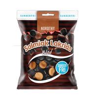 Nordthy Sockerfri Salmiak Mjuk Lakrits - 65 g