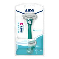 LEA Soft3 Sensitive - 1 Rakhyvel + 1 blad