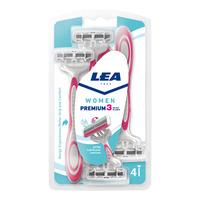 LEA Premium 3 Engångsrakhyvlar Women - 4 st