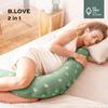 Babymoov B.Love 2-i-1 Graviditets- och amningskudde - Grön