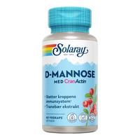 Solaray D-Mannose med CranActin - 60 kapslar