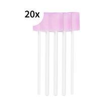 Mundplejepind 10 cm m/svamp- 100 st