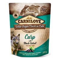 Carnilove Pouch Pate våtfoder med karp & svartrot - 300 g