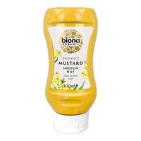 Biona Organic Senap medium-hot eko - 320 ml