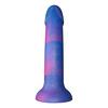Baseks Silikon Dildo, Blue Galaxy - 18 cm