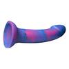 Baseks Silikon Dildo, Blue Galaxy - 18 cm