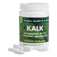 Kalk m. magnesium, K2 och D3 - 90 tabletter