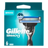 Gillette Mach3 Rakblad - 6 st