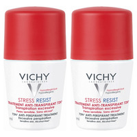 Vichy 72H Anti-Perspirant Deodorant Roll-on - 2 pack