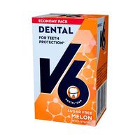V6 Dental Care Melon - 50 st