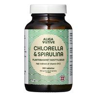 Aliga Aqtive Chlorella & Spirulina - 300 tabletter