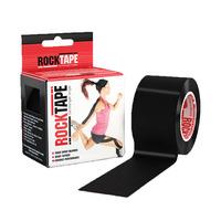 Rocktape, Plain Roll, 5 cm x 5 m, Svart