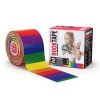 Rocktape, Pattern Roll, 5 cm x 5 m, Rainbow