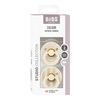 BIBS Studio Colour Pin Latex Ivory Vanilla Mix 2-pack - Flera storlekar