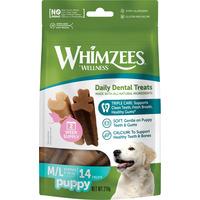 Whimzees Dental Tuggben Valp M/L, 14 st, 210 g