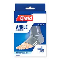 Graid Elastiskt Ankelstöd - L