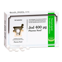Jod 400 µg - 120 tabletter