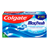 Colgate MaxFresh Cooling Crystals Tandkräm - 2x75 ml