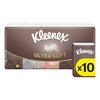 Kleenex Ultra Soft Näsdukar mini - 10 paket näsdukar i miniversion, lätt att ta med