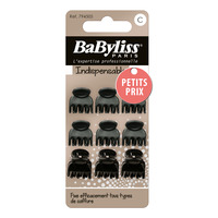 Babyliss Hårklämmor mini - 9 st