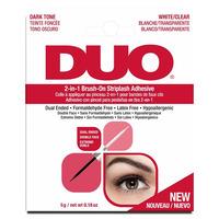 DUO 2-in-1 Clear and Dark Brush On Adhesive Franslim - 5 g