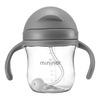 Mininor Sugrörsmugg Tritan 220 ml - grå